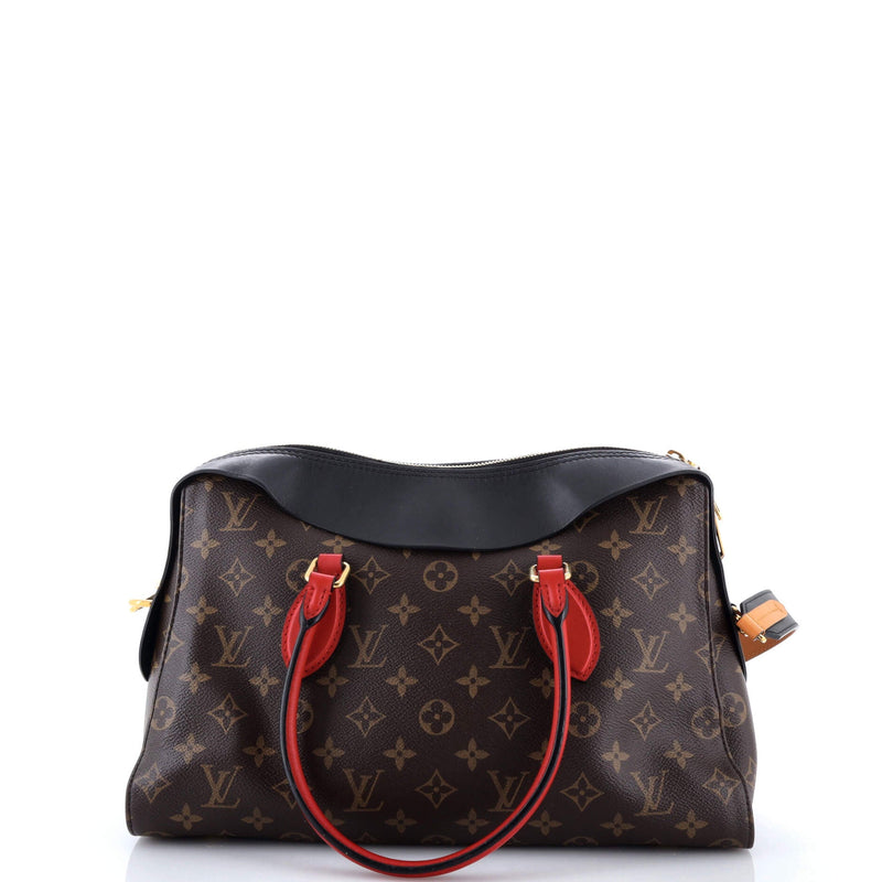 Tuileries Handbag Canvas With Leather