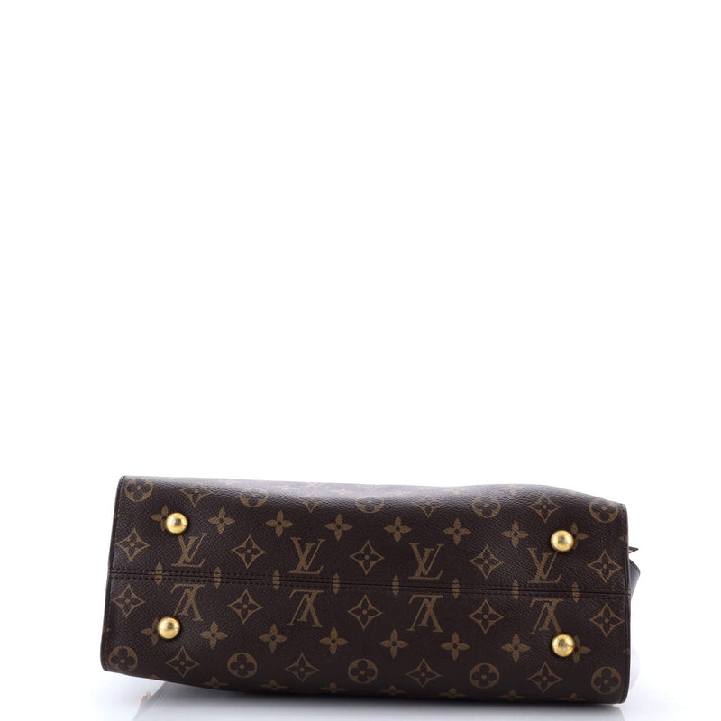 Tuileries Handbag Canvas With Leather