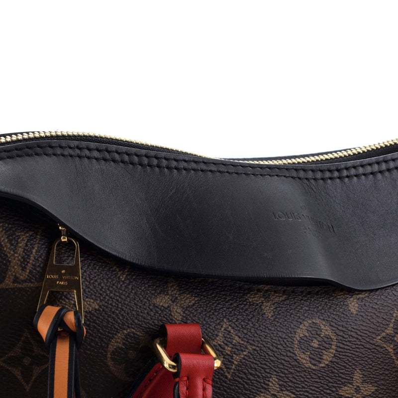 Tuileries Handbag Canvas With Leather