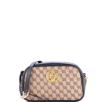 Gg Marmont Shoulder Bag Diagonal Quilted