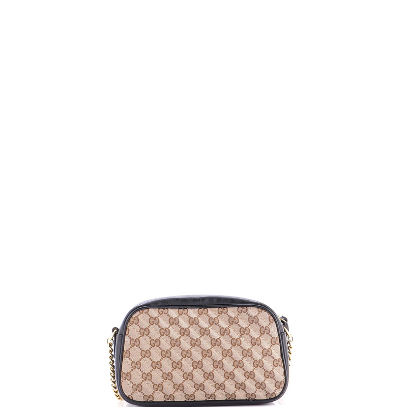 Gg Marmont Shoulder Bag Diagonal Quilted