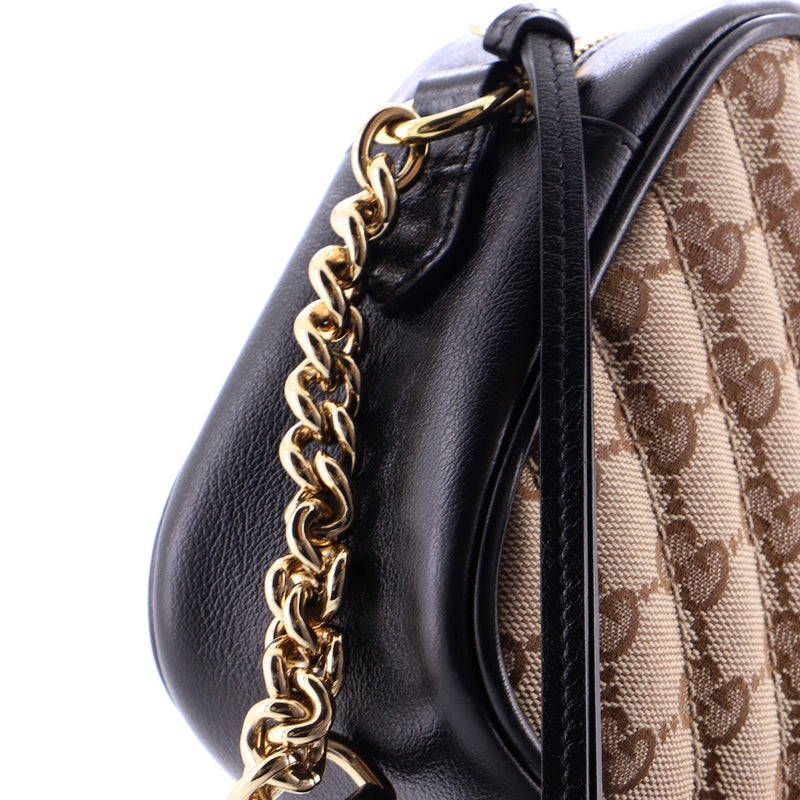 Gg Marmont Shoulder Bag Diagonal Quilted