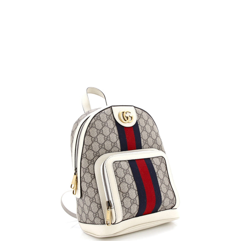 Ophidia Backpack Gg Coated Canvas And