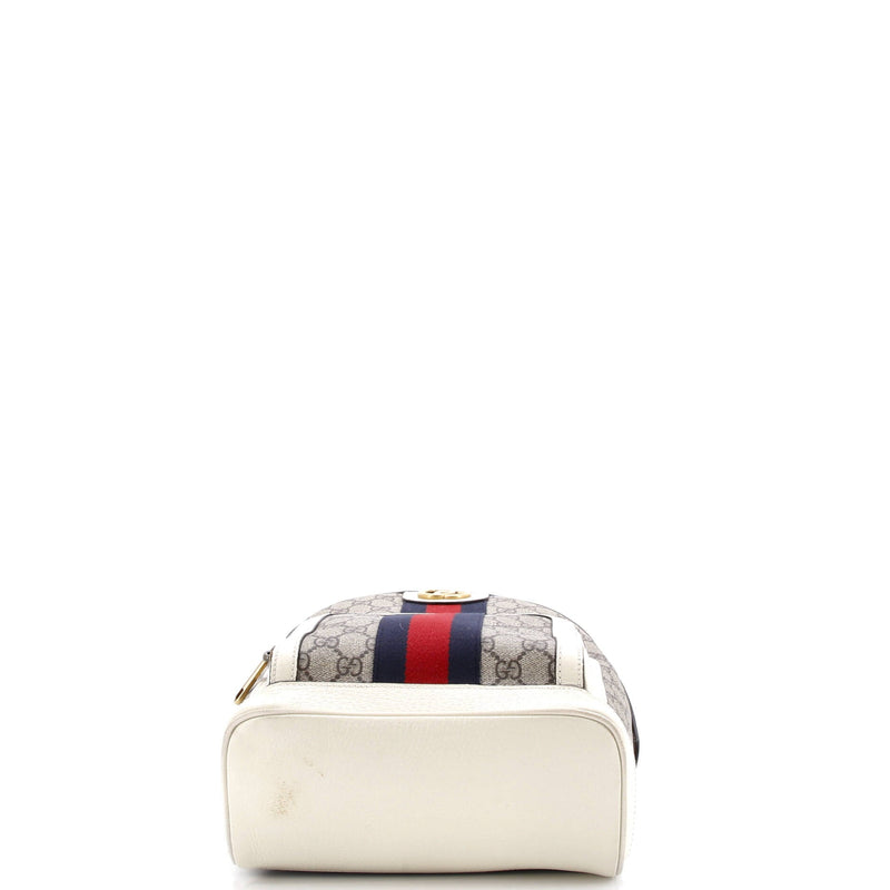 Ophidia Backpack Gg Coated Canvas And