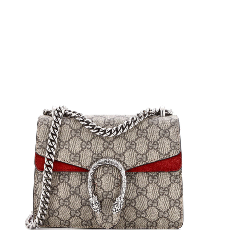 Dionysus Bag Gg Coated Canvas Mini