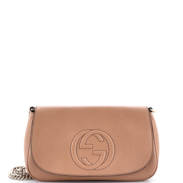 Soho Chain Crossbody Bag Leather Medium