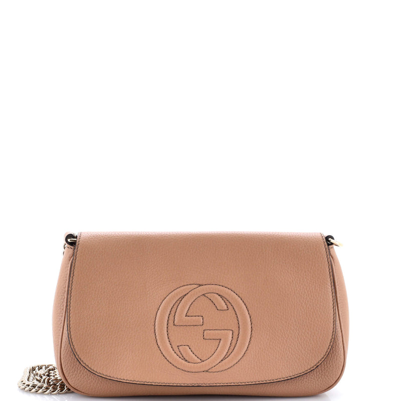 Soho Chain Crossbody Bag Leather Medium