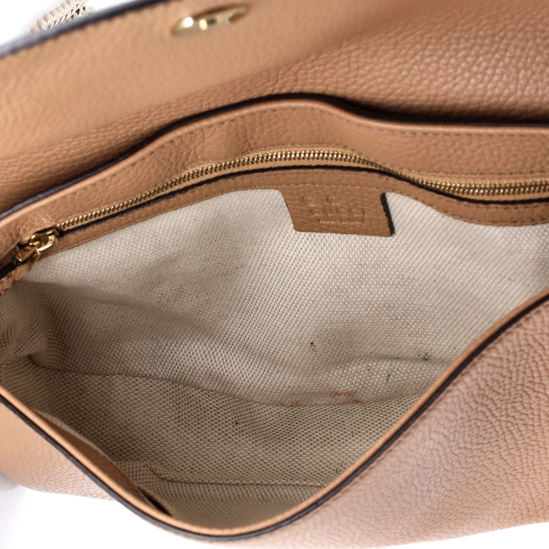 Soho Chain Crossbody Bag Leather Medium