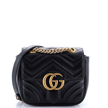 Gg Marmont Square Flap Bag Matelasse