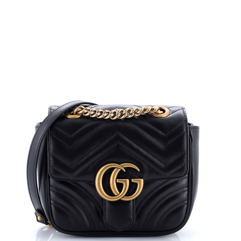 Gg Marmont Square Flap Bag Matelasse