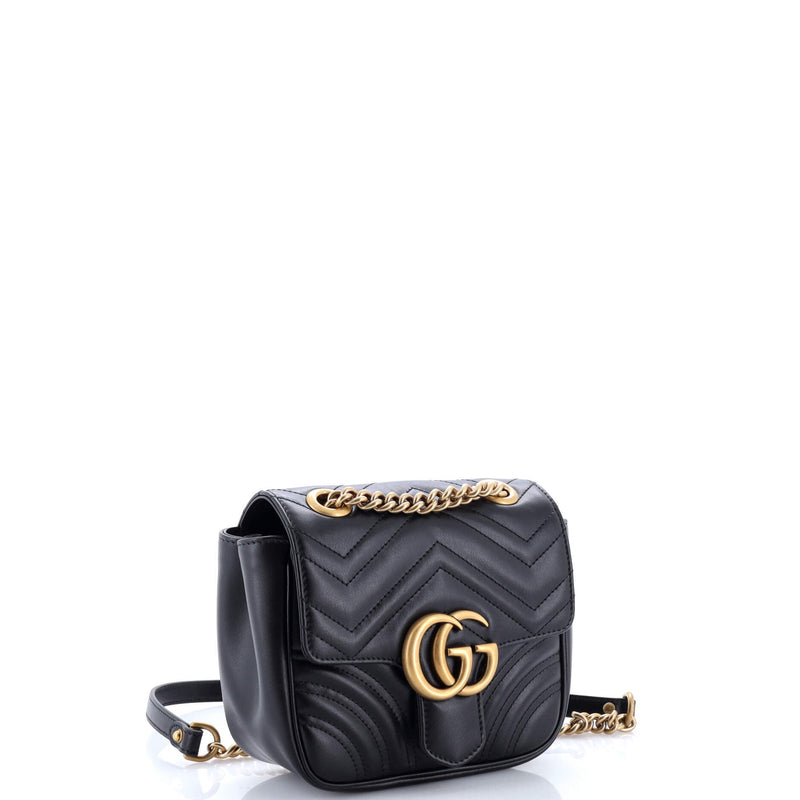 Gg Marmont Square Flap Bag Matelasse