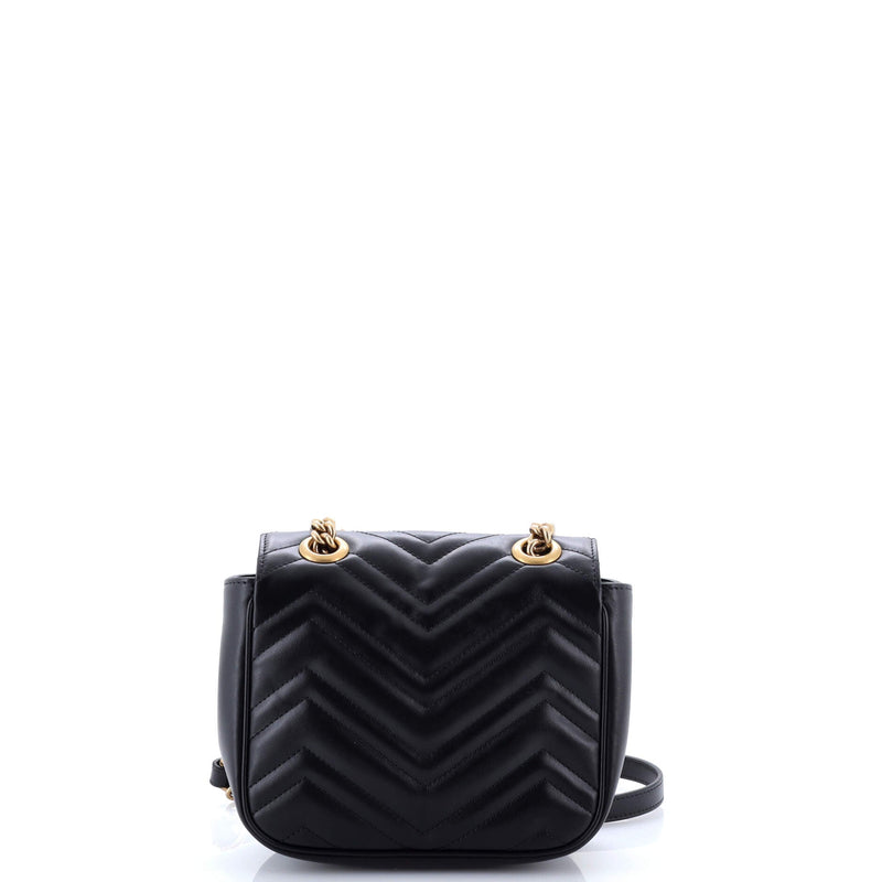 Gg Marmont Square Flap Bag Matelasse