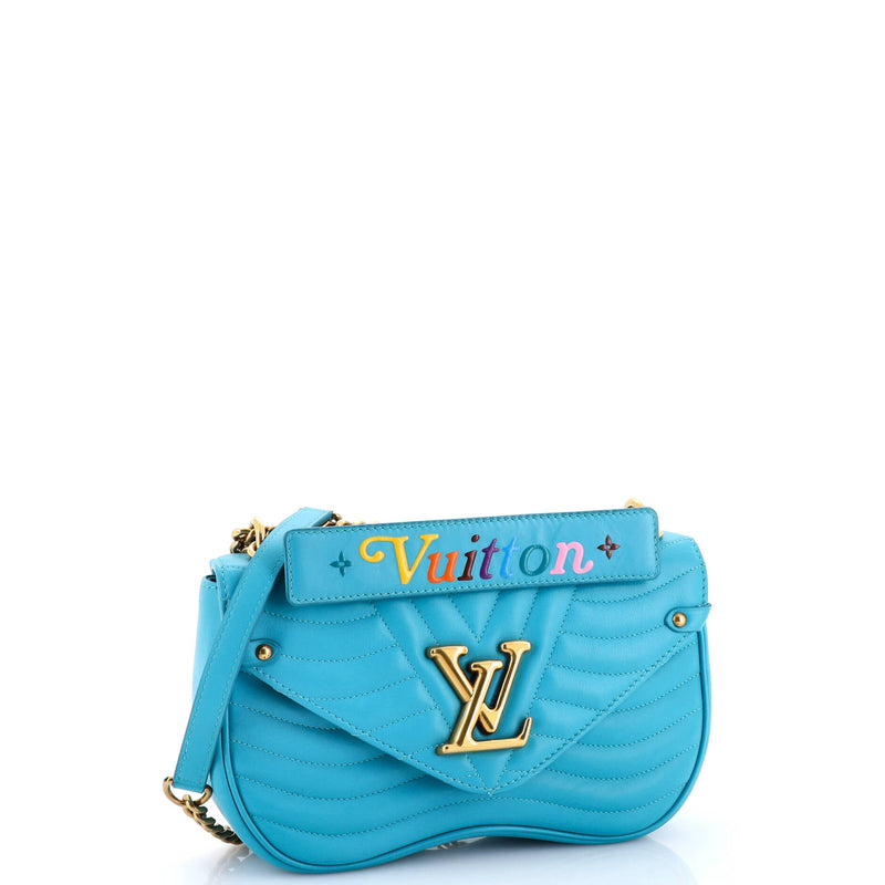 New Wave Chain Bag Quilted Leather Mm