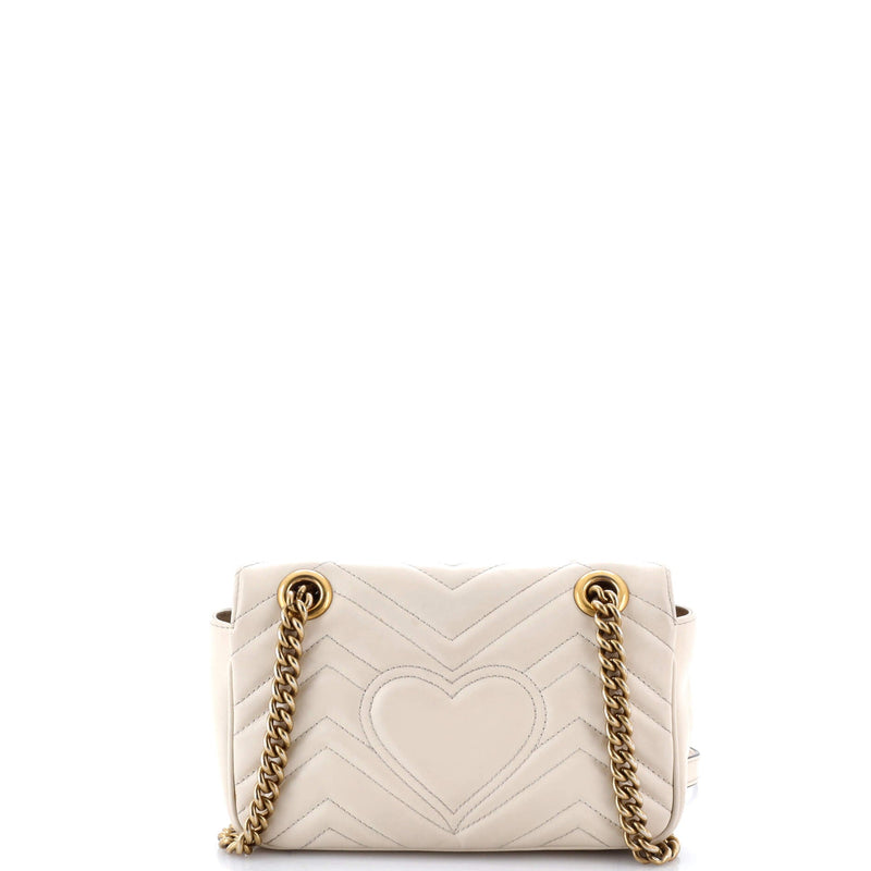 Gg Marmont Flap Bag Matelasse Leather