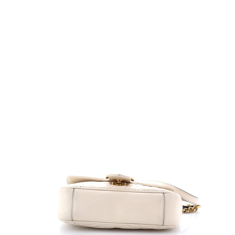 Gg Marmont Flap Bag Matelasse Leather