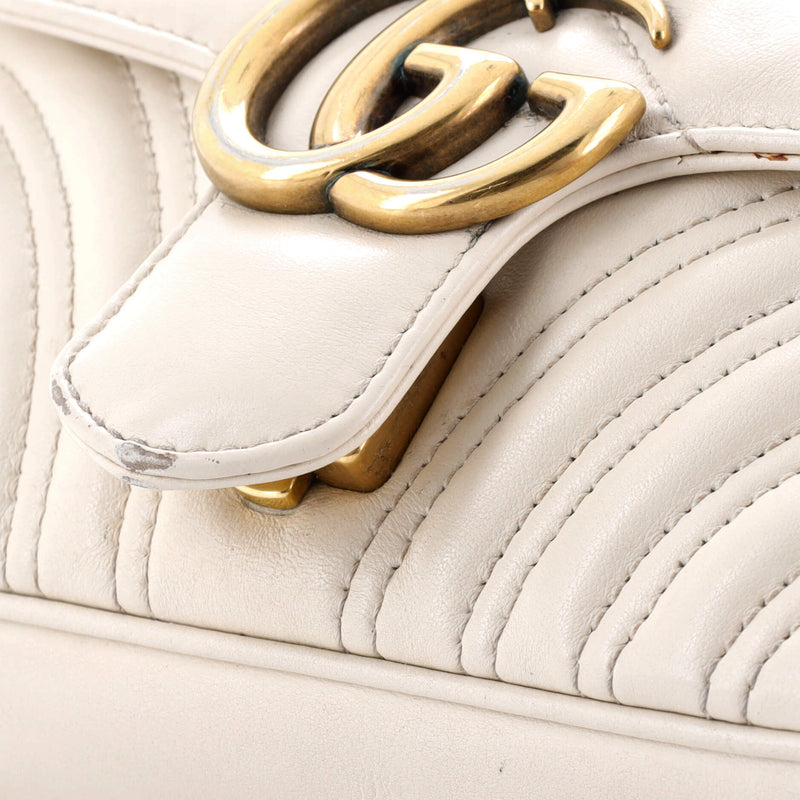 Gg Marmont Flap Bag Matelasse Leather