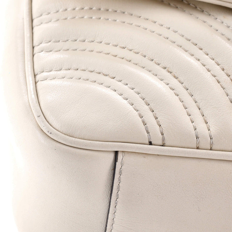 Gg Marmont Flap Bag Matelasse Leather