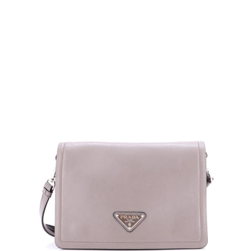 Flap Messenger Glace Calf Small