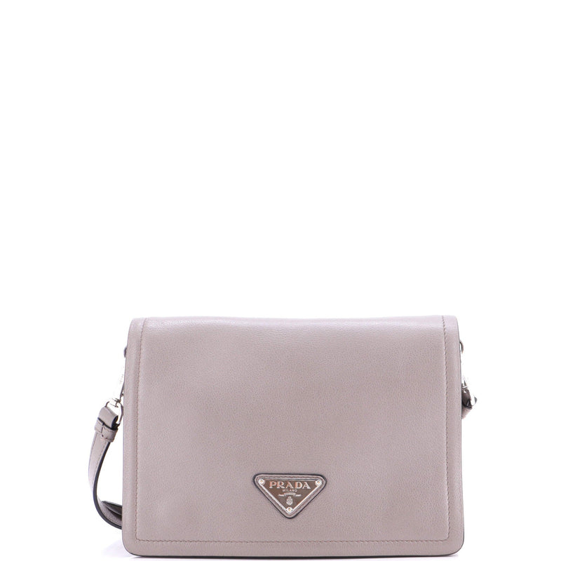 Flap Messenger Glace Calf Small