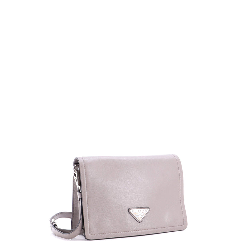 Flap Messenger Glace Calf Small