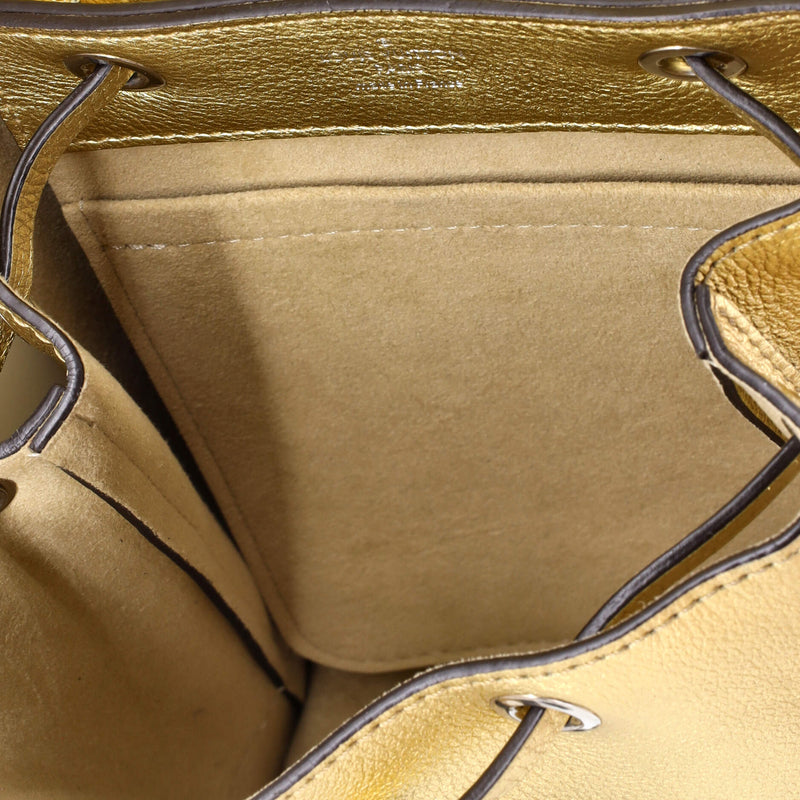 Lockme Backpack Leather Mini