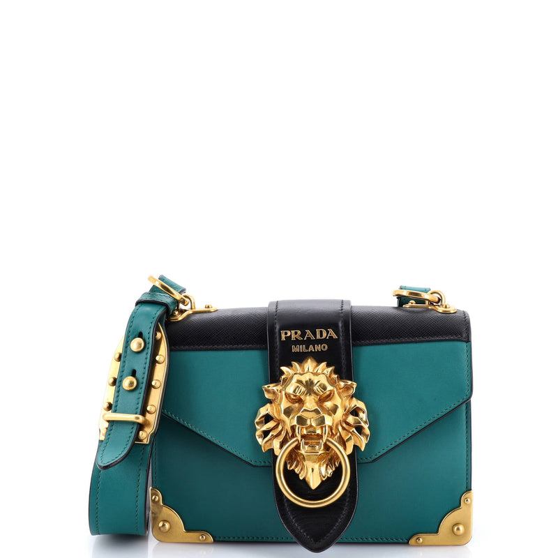 Animalier Cahier Crossbody Bag Leather