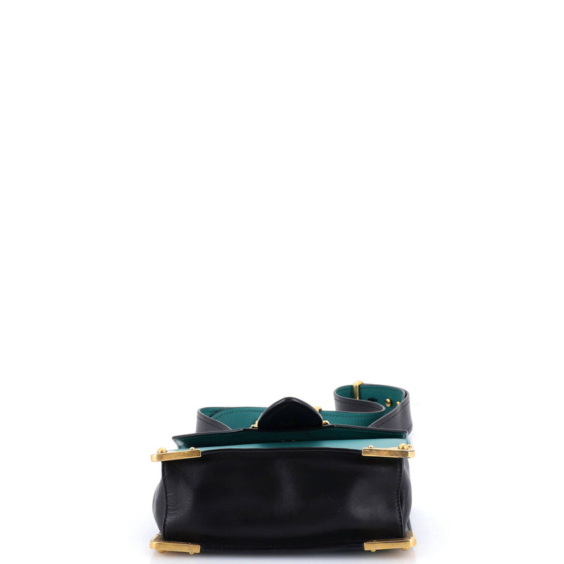 Animalier Cahier Crossbody Bag Leather