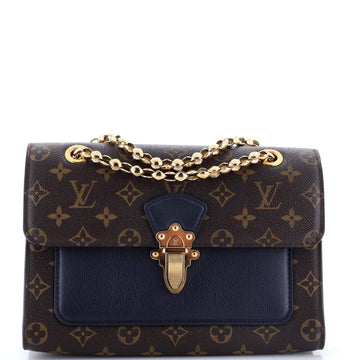 Victoire Handbag Canvas And Leather