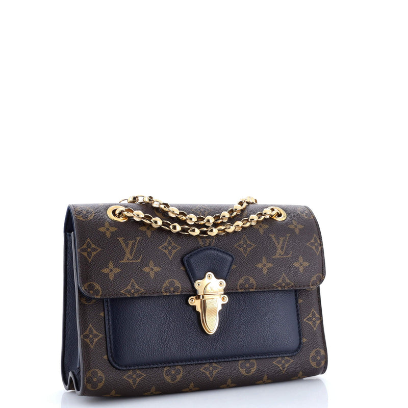 Victoire Handbag Canvas And Leather