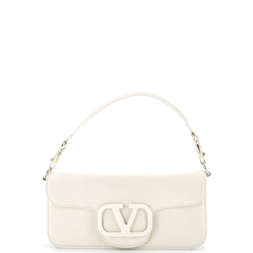Vlogo Loco Flap Shoulder Bag Leather