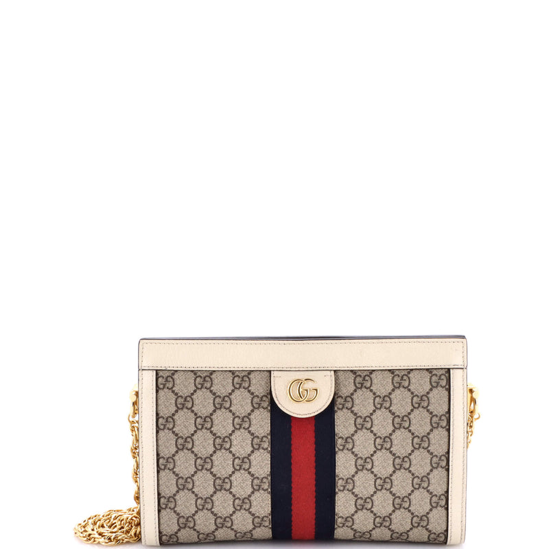 Ophidia Chain Shoulder Bag Gg Coated