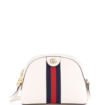 Ophidia Dome Shoulder Bag Leather Small