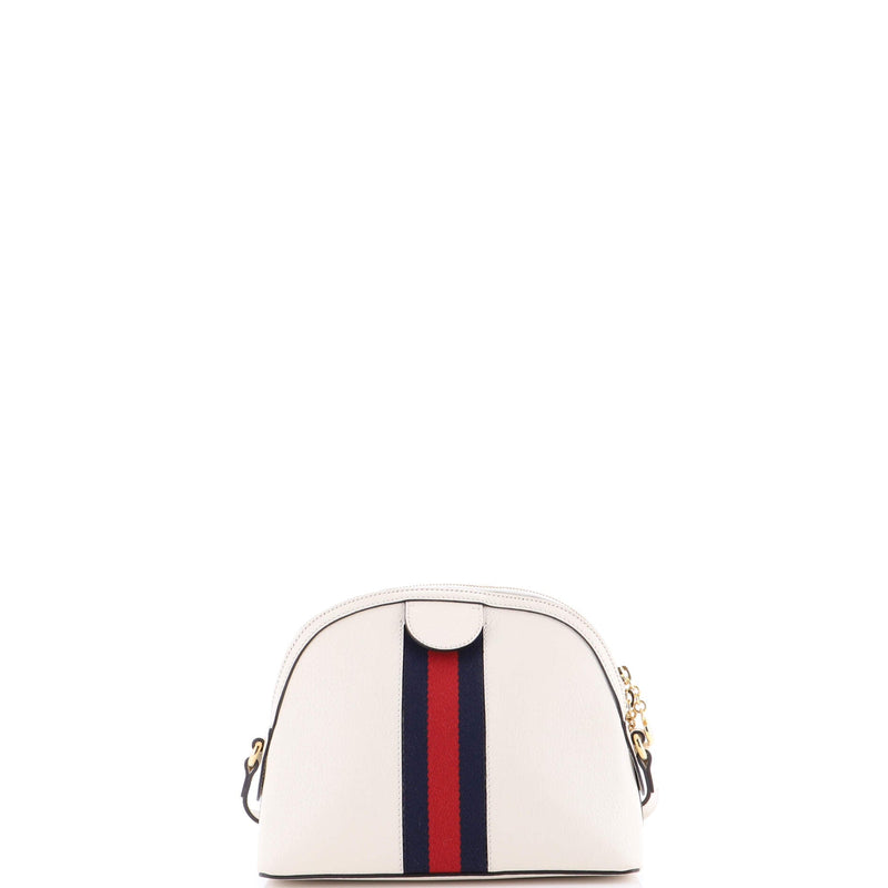 Ophidia Dome Shoulder Bag Leather Small