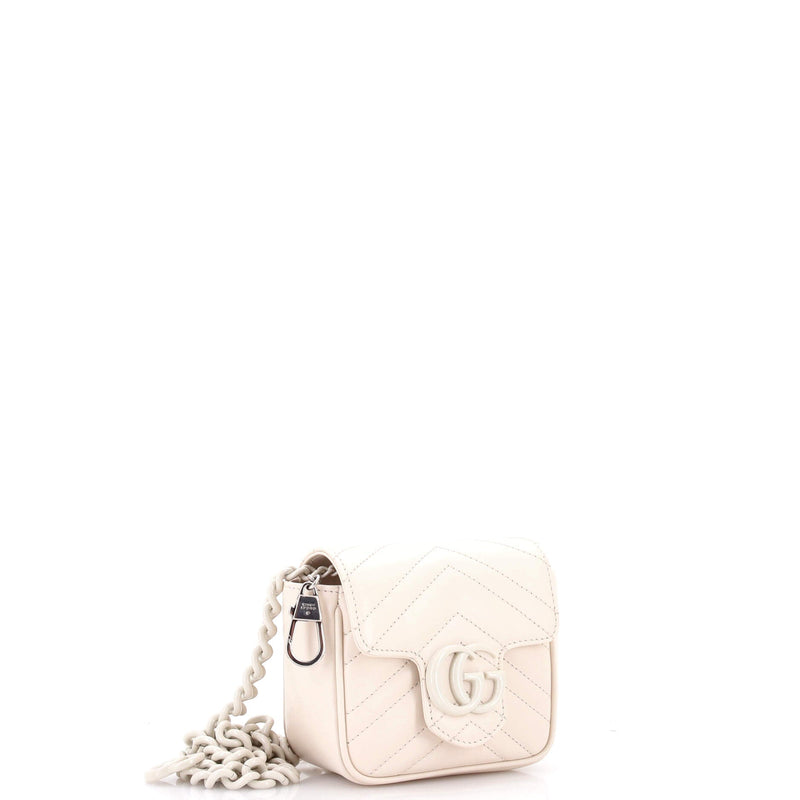 Gg Marmont Flap Belt Bag Matelasse