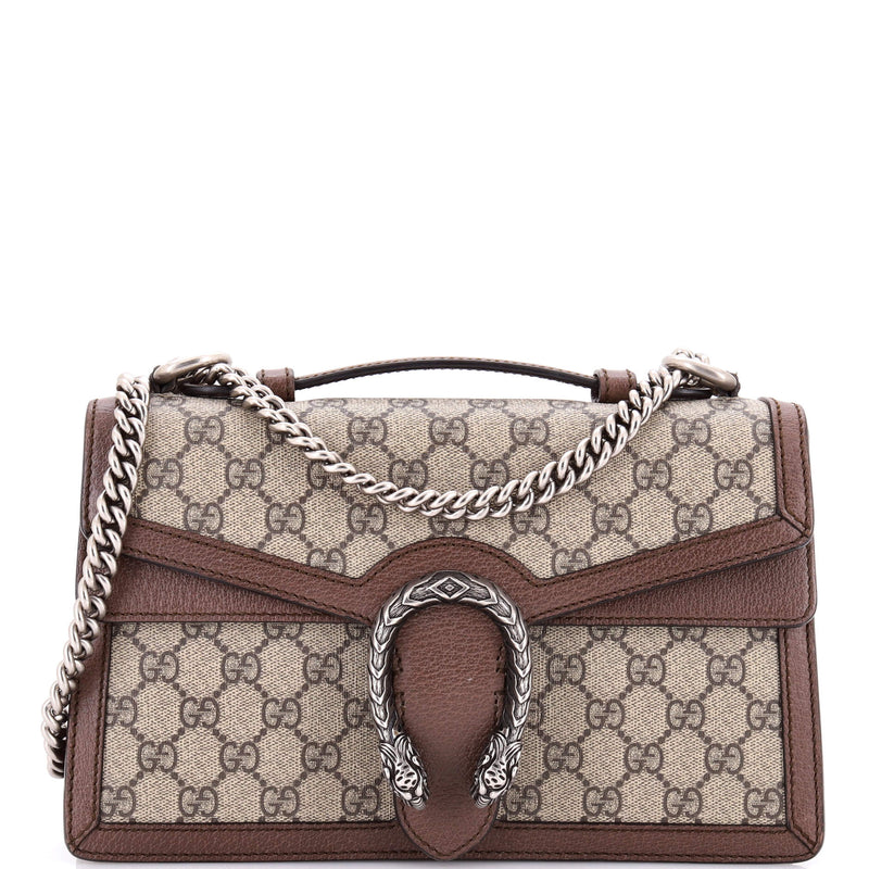 Dionysus Top Handle Chain Bag Gg Coated