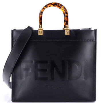 Sunshine Shopper Tote Leather Medium