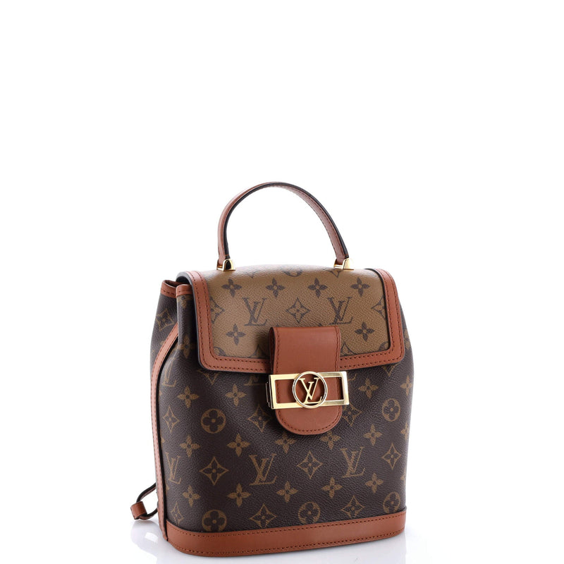 Dauphine Backpack Reverse Canvas Pm