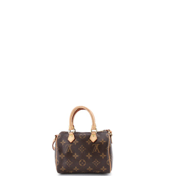 Speedy Bandouliere Bag Canvas Nano