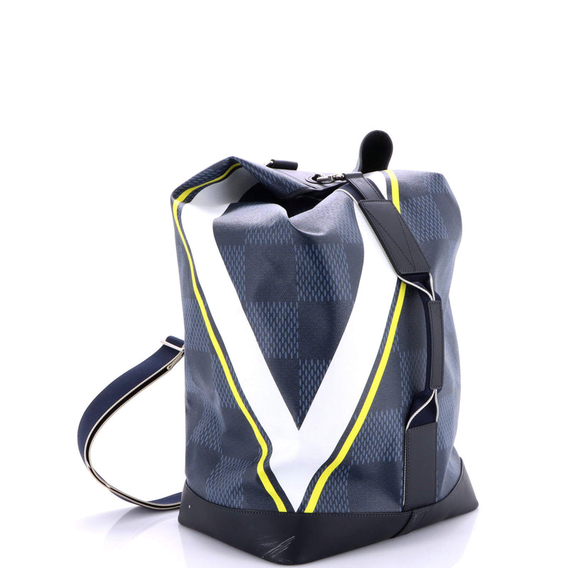 Sac Marin Bag Latitude Damier Cobalt