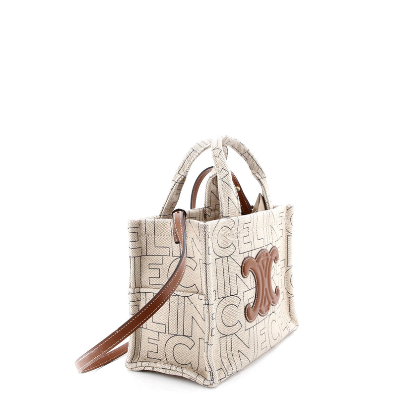 Cabas Thais Tote Triomphe Printed Canvas