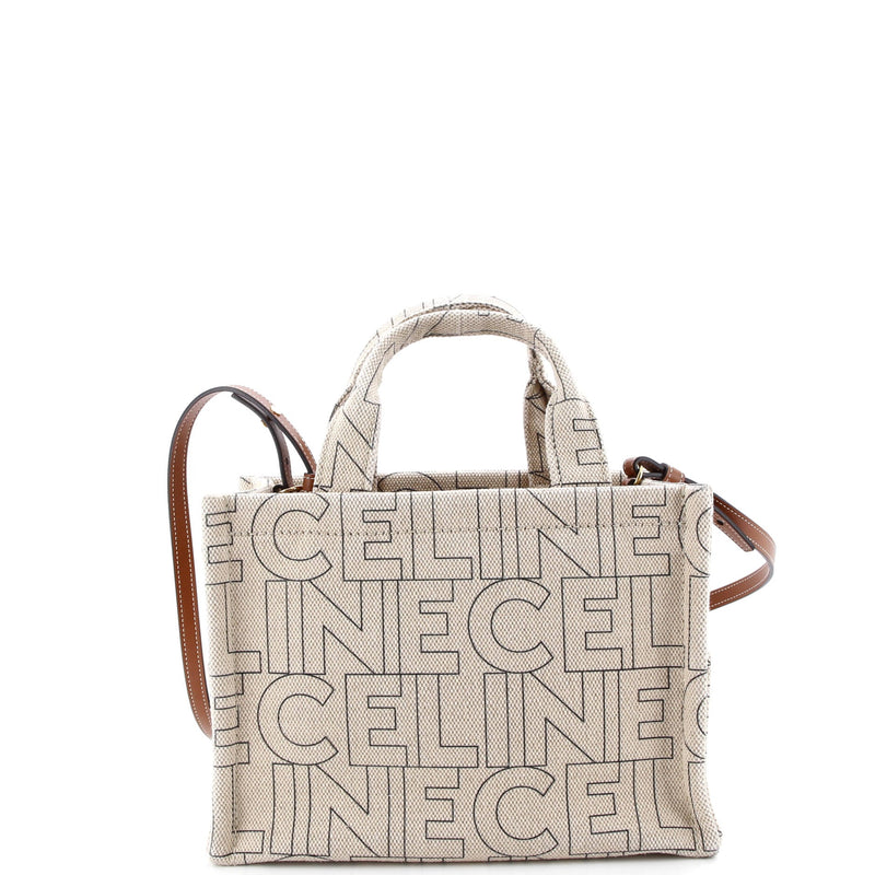 Cabas Thais Tote Triomphe Printed Canvas
