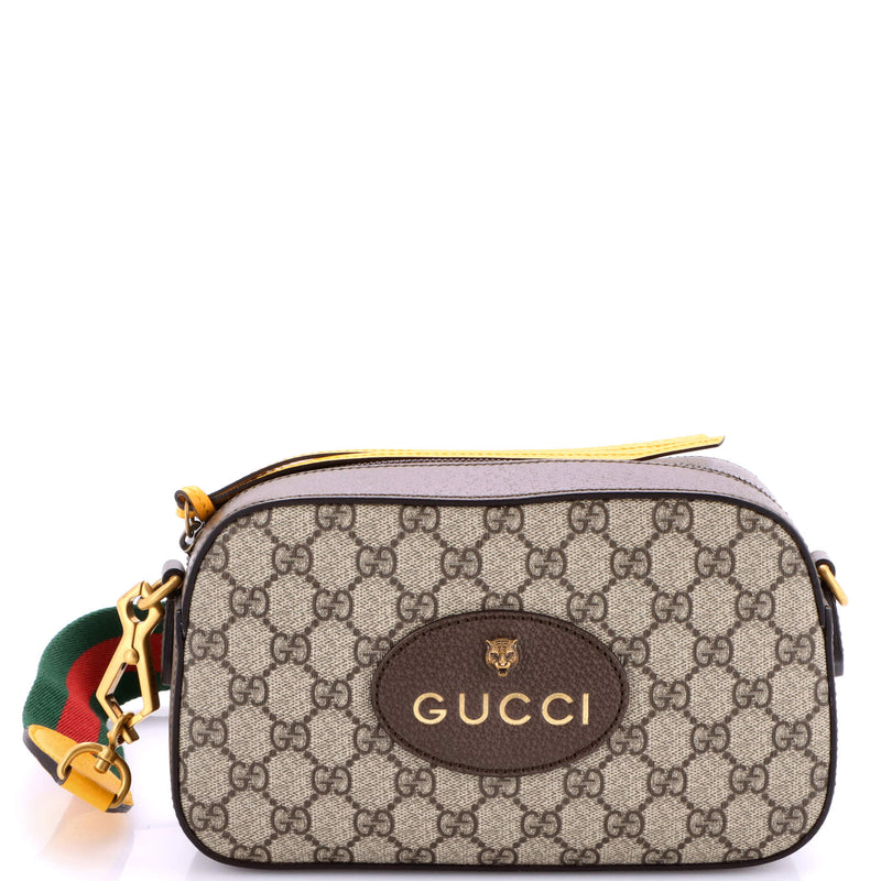 Neo Vintage Camera Messenger Bag Gg