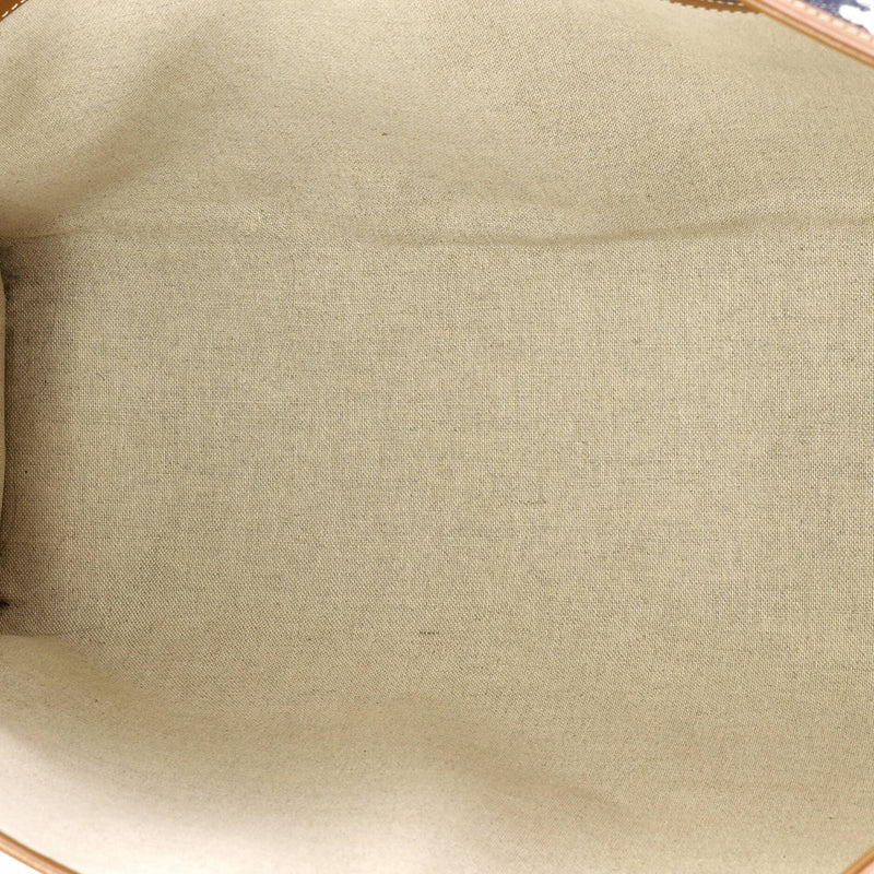 Horizontal Cabas Tote Triomphe Canvas