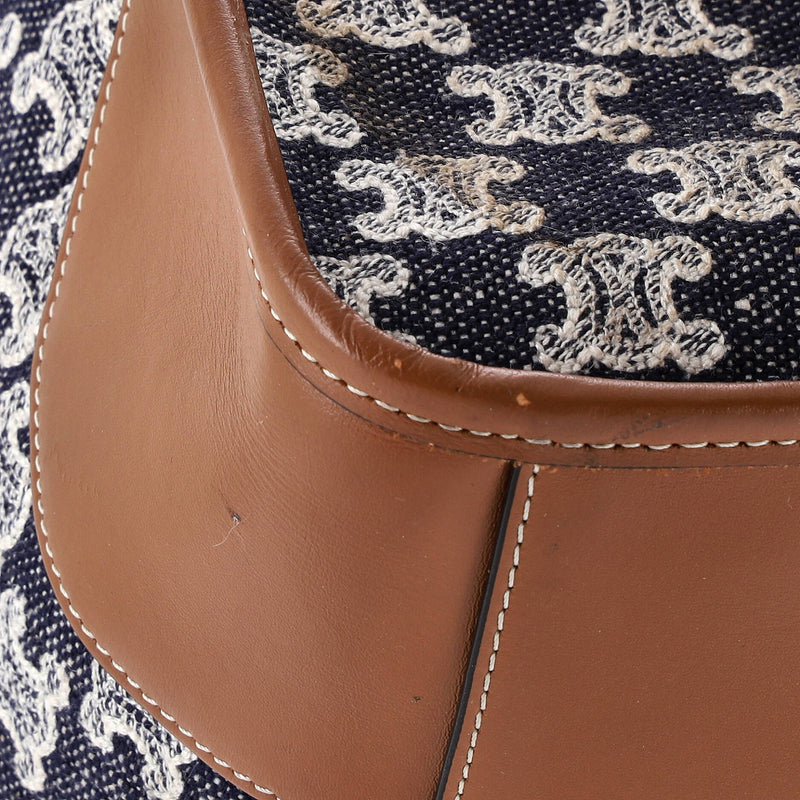 Horizontal Cabas Tote Triomphe Canvas