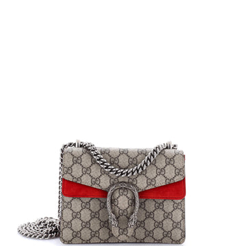 Dionysus Bag Gg Coated Canvas Mini