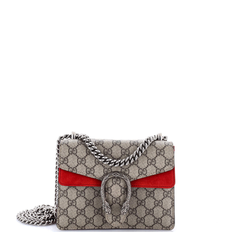 Dionysus Bag Gg Coated Canvas Mini