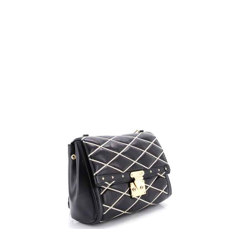 Pochette Flap Handbag Malletage Leather