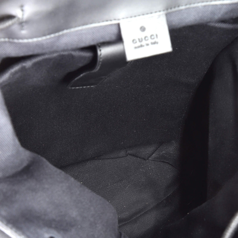 Double Pocket Buckle Backpack Printed Gg