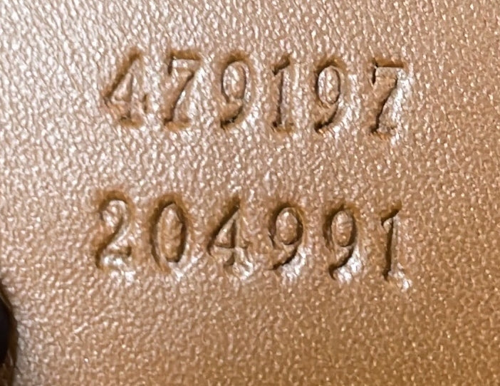 Padlock Chain Tote Gg Coated Canvas With