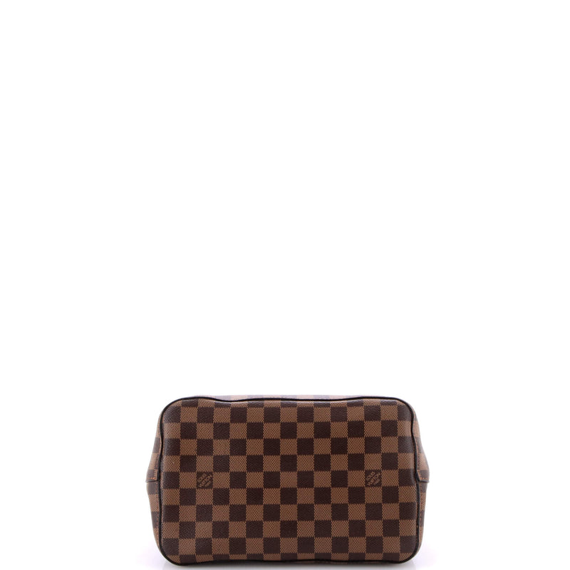 Neonoe Handbag Damier With Leather Mm